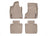 WeatherTech DigitalFit Floor Liners for 2016 2015 2014 Maserati Quattroporte [Covers Front & Rear Row, Tan] | 456101-455652