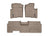 WeatherTech DigitalFit Floor Liners for 2014 2013 2012 2011 2010 Ford F-150 [Covers Front & Rear Row, Tan] | 456111-451792