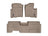 WeatherTech DigitalFit Floor Liners for 2014 2013 2012 2011 2010 Ford F-150 [Covers Front & Rear Row, Tan] | 456111-451794