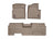 WeatherTech DigitalFit Floor Liners for 2014 2013 2012 2011 2010 Ford F-150 [Covers Front & Rear Row, Tan] | 456131-451792
