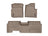 WeatherTech DigitalFit Floor Liners for 2014 2013 2012 2011 2010 Ford F-150 [Covers Front & Rear Row, Tan] | 456131-451794