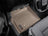 WeatherTech DigitalFit Floor Liners for 2014 2013 2012 2011 2010 Ford F-150 [Covers Front Row, Tan] | 456131