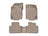WeatherTech DigitalFit Floor Liners for 2020 2019 2018 2017 2016 2015 2014 Nissan Rogue [Covers Front & Rear Row, Tan] | 45630-1-2