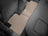 WeatherTech DigitalFit Floor Liners for 2020 2019 2018 2017 2016 2015 2014 Nissan Rogue [Covers Rear (2nd) Row, Tan] | 456302