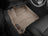 WeatherTech DigitalFit Floor Liners for 2019 2018 2017 2016 2015 2014 Toyota Highlander [Covers Front Row, Tan] | 456321