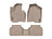 WeatherTech DigitalFit Floor Liners for Tucson/Sportage [Covers Front & Rear Row, Tan] | 456451-452924