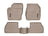 WeatherTech DigitalFit Floor Liners for 2018 2017 2016 2015 2014 2013 2012 Ford Focus [Covers Front & Rear Row, Tan] | 456461-450752