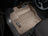 WeatherTech DigitalFit Floor Liners for 2018 2017 2016 2015 2014 2013 2012 Ford Focus [Covers Front Row, Tan] | 456461