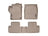 WeatherTech DigitalFit Floor Liners for 2015 2014 Honda Civic [Covers Front & Rear Row, Tan] | 456521-453733