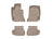 WeatherTech DigitalFit Floor Liners for Mercedes-Benz [Covers Front & Rear Row, Tan] | 45676-1-3