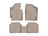 WeatherTech DigitalFit Floor Liners for Elantra/Elantra Coupe [Covers Front & Rear Row, Tan] | 456861-453253