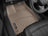 WeatherTech DigitalFit Floor Liners for 2017 2016 2015 Chrysler 200 [Covers Front Row, Tan] | 456891