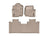 WeatherTech DigitalFit Floor Liners for 2022 2021 2020 2019 2018 2017 2016 2015 Ford F-150 [Covers Front & Rear Row, Tan] | 45697-1-5