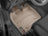 WeatherTech DigitalFit Floor Liners for 2016 2015 Ford Explorer [Covers Front Row, Tan] | 457041
