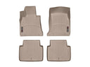 WeatherTech DigitalFit Floor Liners for G80/Genesis [Covers Front & Rear Row, Tan] | 457381-457002
