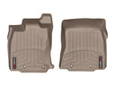 WeatherTech DigitalFit Floor Liners for 2019 2018 2017 2016 2015 2014 2013 Jaguar XJ [Covers Front Row, Tan] | 457541