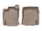 WeatherTech DigitalFit Floor Liners for 2019 2018 2017 2016 2015 2014 2013 Jaguar XJ [Covers Front Row, Tan] | 457541