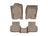 WeatherTech DigitalFit Floor Liners for 2020 2019 2018 2017 2016 2015 Acura TLX [Covers Front & Rear Row, Tan] | 45769-1-2