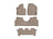 WeatherTech DigitalFit Floor Liners for 2020 2019 2018 2017 2016 Kia Sorento [Covers Front & Both Rear Rows, Tan] | 45770-1-2-3