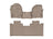 WeatherTech DigitalFit Floor Liners for 2022 2021 2020 2019 2018 2017 2016 2015 Ford F-150 [Covers Front & Rear Row, Tan] | 457931-456975