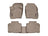 WeatherTech DigitalFit Floor Liners for 2022 2021 2020 2019 2018 2017 2016 2015 Ford Edge [Covers Front & Rear Row, Tan] | 45815-1-2