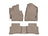 WeatherTech DigitalFit Floor Liners for 2018 2017 2016 Hyundai Tucson [Covers Front & Rear Row, Tan] | 45816-1-2