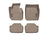 WeatherTech DigitalFit Floor Liners for BMW [Covers Front & Rear Row, Tan] | 45823-1-2