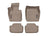 WeatherTech DigitalFit Floor Liners for BMW [Covers Front & Rear Row, Tan] | 458261-458232