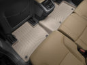 WeatherTech DigitalFit Floor Liners for 2022 2021 2020 2019 2018 2017 2016 Volvo XC90 [Covers Rear (2nd) Row, Tan] | 458282