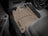 WeatherTech DigitalFit Floor Liners for 2022 2021 2020 2019 2018 2017 2016 Honda Pilot [Covers Front Row, Tan] | 458391