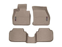 WeatherTech DigitalFit Floor Liners for 2022 2021 2020 2019 2018 2017 2016 Mini Cooper Clubman [Covers Front & Rear Row, Tan] | 45871-1-2