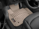 WeatherTech DigitalFit Floor Liners for 2022 2021 2020 2019 2018 2017 2016 Mini Cooper Clubman [Covers Front Row, Tan] | 458711