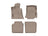 WeatherTech DigitalFit Floor Liners for BMW [Covers Front & Rear Row, Tan] | 45874-1-3