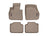 WeatherTech DigitalFit Floor Liners for X1/X2 [Covers Front & Rear Row, Tan] | 458811-457482