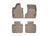 WeatherTech DigitalFit Floor Liners for 2022 2021 2020 2019 2018 2017 2016 Maserati Quattroporte [Covers Front & Rear Row, Tan] | 458821-455652