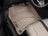 WeatherTech DigitalFit Floor Liners for 2021 2020 2019 2018 2017 2016 Honda Civic [Covers Front Row, Tan] | 458841