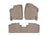 WeatherTech DigitalFit Floor Liners for 2012 2011 2010 Cadillac SRX [Covers Front & Rear Row, Tan] | 458881-452782