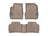 WeatherTech DigitalFit Floor Liners for 2022 2021 2020 2019 2018 2017 2016 Chevrolet Malibu [Covers Front & Rear Row, Tan] | 45903-1-2