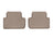 WeatherTech DigitalFit Floor Liners for Audi [Covers Rear (2nd) Row, Tan] | 459073