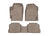 WeatherTech DigitalFit Floor Liners for 2020 2019 2018 2017 Hyundai Elantra [Covers Front & Rear Row, Tan] | 45925-1-2