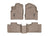 WeatherTech DigitalFit Floor Liners for Dodge/Jeep [Covers Front & Rear Row, Tan] | 459301-453242