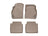 WeatherTech DigitalFit Floor Liners for 2013 2012 2011 2010 Buick LaCrosse [Covers Front & Rear Row, Tan] | 459351-451442