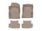 WeatherTech DigitalFit Floor Liners for A5 Quattro/S5 [Covers Front & Rear Row, Tan] | 45937-1-5