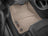 WeatherTech DigitalFit Floor Liners for Audi [Covers Front Row, Tan] | 459371