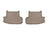 WeatherTech DigitalFit Floor Liners for Audi [Covers Rear (2nd) Row, Tan] | 459374