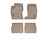 WeatherTech DigitalFit Floor Liners for 2005 2004 Cadillac SRX [Covers Front & Rear Row, Tan] | 459441-450792