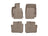 WeatherTech DigitalFit Floor Liners for 2020 2019 2018 2017 2016 Cadillac CT6 [Covers Front & Rear Row, Tan] | 45954-1-2