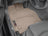 WeatherTech DigitalFit Floor Liners for 2020 2019 2018 2017 2016 Cadillac CT6 [Covers Front Row, Tan] | 459541