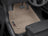 WeatherTech DigitalFit Floor Liners for 2022 2021 2020 2019 2018 2017 Cadillac XT5 [Covers Front Row, Tan] | 459551
