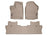 WeatherTech DigitalFit Floor Liners for 2022 2021 2020 2019 2018 2017 Honda Ridgeline [Covers Front & Rear Row, Tan] | 45971-1-2